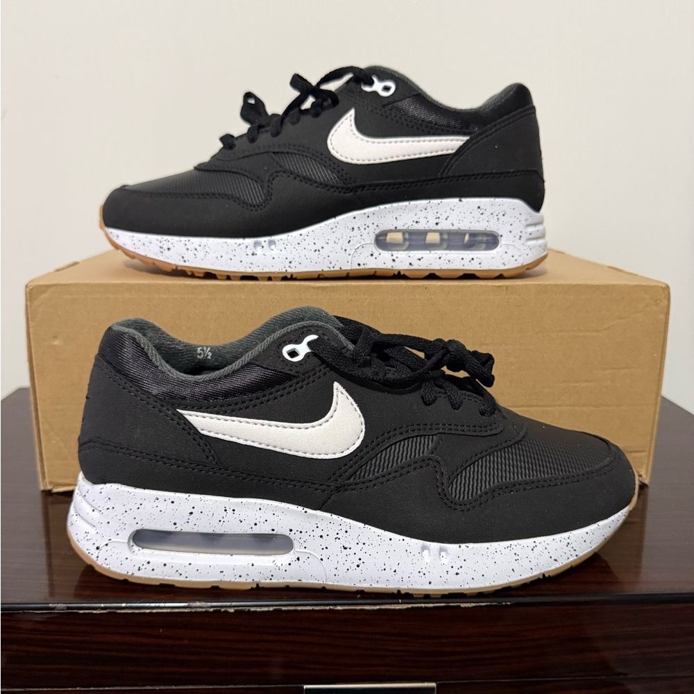 Nike Mens Sizes Air Max 1 '86 OG Black/White-Anthracite Golf Shoes DV1403-003